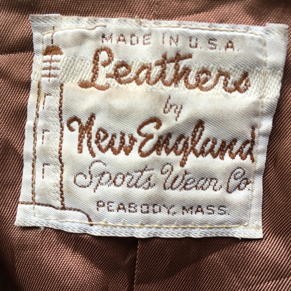 VINTAGE Leather Trench Jacket Medium (Sz 6-8) EUC - Picture 6 of 8